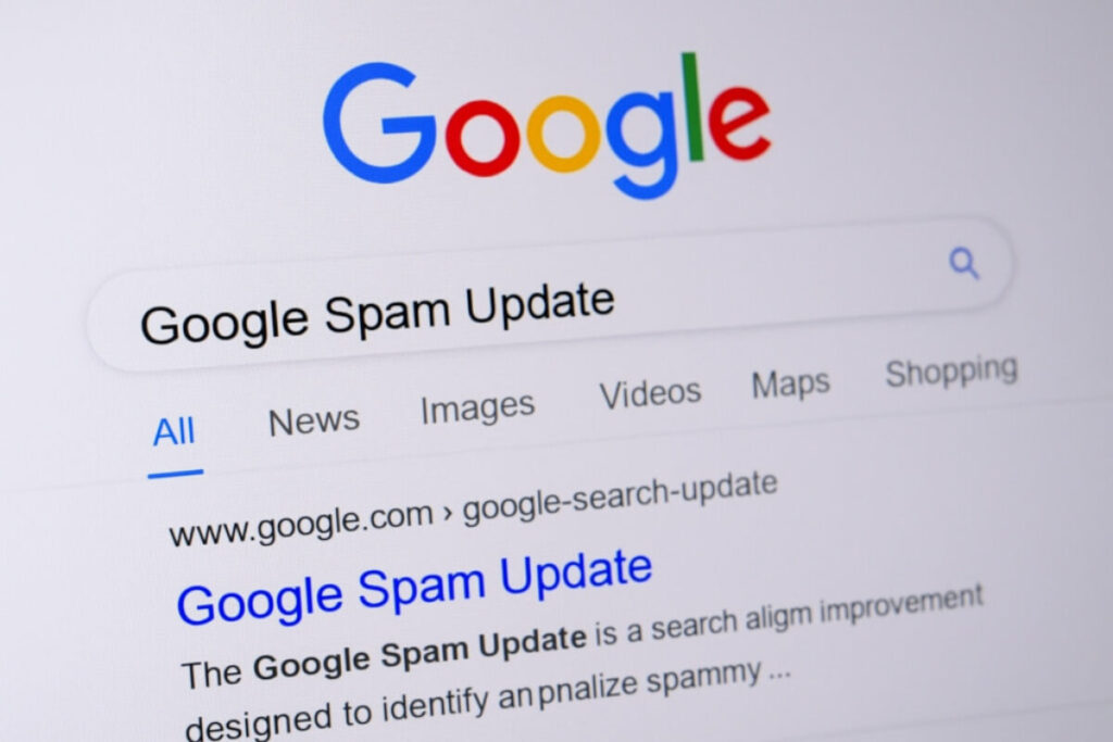 google spam update impact on website traffic