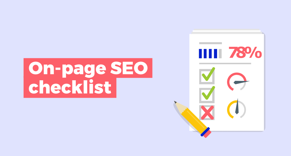 on page seo checklist for blog posts