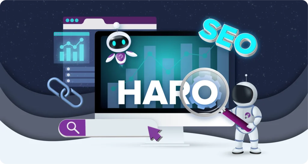 Journalist reviewing HARO expert submissions for article